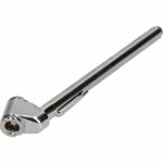Dual Foot Tyre Pressure Gauge Push + Pull 10 - 120 PSI For Cars Bikes Trucks