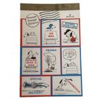 PEANUTS / SNOOPY - VINTAGE 1970's POSTAL STICKER BOOK