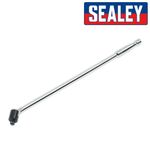 Sealey AK730 Breaker Bar - 60cm Long - 1/2 inch Square Drive - Swiveling Head