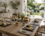 Rectangle Slate Dinner Plates - 29 x 12cm - Pack of 6