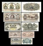 2x  10 - 1.000 Drachmai - Issue 1900 - 1903 - Reproduction - 49