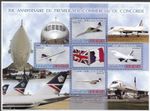 CONCORDE AVIATION  STAMPS IN SHEET MNH 2006 MADAGASCAR