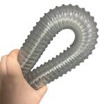 Clear Flexible Air Ducting Hot Cold Transfer Car Engine Heater Intake Pipe Hose