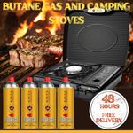 Butane Gas Bottles Canisters For Portable Stoves Cookers Grill Heaters Weed Wand