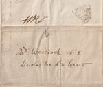 1784 PAID PENNY POST DOCKWRA PMK REVERSED N L357A TEMPLE OFFICE BOOTH LEGACY E/L