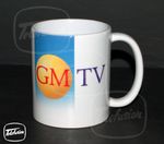 tea coffee Mug - GMTV (ITV breakfast 1993 onwards), 1993 logo design TV-am etc
