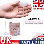 Fertility Conception Silicone Cup Cervix Aid Pregnancy Helps Conceive Sperm UK