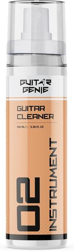Guitar Genie Guitar Cleaner & Polish 100ml Restores Shine Removes Dirt Grease