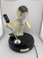 Vtg GEMMY Big Mouth Billy Bass Superstar Singing Fish Microphone Works w/ Cord