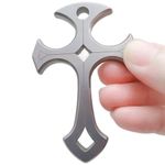 TC4 Titanium Alloy Cross Pendant EDC Tool - Simple Practical - Window breaker