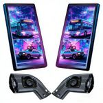 10.36" Monitor R L Side Electronic Rear View Mirror Camera trucks/trailers/buses