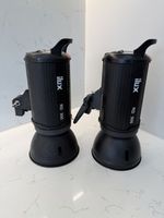 2x iLux RD 300 Studio Flash Heads 300Ws Photography Lighting – Working