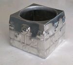 Archibald Knox for Liberty & Co Tudric Pewter Planter C1900 RARE 0194 open Top