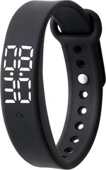 Silent Vibrating Alarm Wristband, Waterproof Vibrating Alarm Reminder Watch Temp