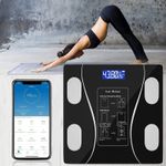 Digital Electronic Bathroom Scale Body Weight Machine LED large display Non-Slip