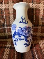 Blue And White China Vase