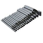 18 types Oblate Elliptical Leather Punch Craft Hole Tool Belts Trimming