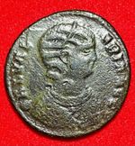 Galeria Valeria AE Follis Thessalonica AD 308-310, VENERI VICTRICI, VENUS, FINE