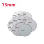 60-1200 Grit Dry Sanding Discs 3 Inch Hook and Loop Abrasive Sandpaper Pads75mm