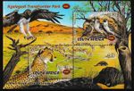 South Africa - Fauna of Kgalagadi N Park Block 84 MNH 2001 Mi. 1359-1360
