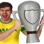 GIANT INFLATABLE BLOW UP  WORLD CUP 2026 FOOTBALL TROPHY TOY PARTY 60CM PROP