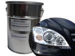 3 Litre Spray-Ready Base Coat Suitable for Mercedes 197 Black Metallic Autol