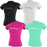 O'Neill Womens Basic Skins Short Sleeve Rash Vest