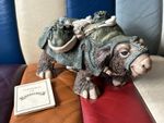 The World of Krystonia-  Mos Figurine - 8" Long - England - 1988