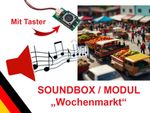 3D-Scale Sound Module Soundbox For Model Railway 5V Black Speaker + Button