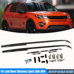 FOR LAND ROVER DISCOVERY SPORT L550 BLACK ROOF RAILS BARS KIT OEM STYLE 2014 ON