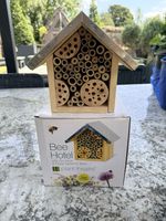 Plant Theatre Bee Hotel with Zinc Roof &| Wooden Solitary Bee Hive