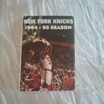 New York Knicks 1994/95 Schedule Fixture List Patrick Ewing