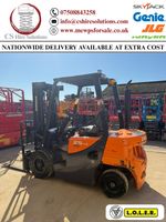 2020 Doosan D25GP Diesel Forklift Triple Mast Counterbalance (Toyota, Hyster)