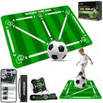 Football Training Mat With Kick Trainer Football Skills Mat Mastery Footstep ...