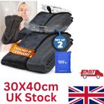 MAGIC WIPE® Bathroom Drying Cloth XXL 2 Pack 30 x40 cm Microfibre Cleaning Cloth