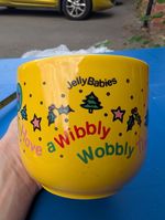BASSETTS JELLY BABIES VINTAGE RETRO RARE 1993 retro MUG collectable CHRISTMAS 