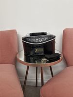 Wig Travel Box Lightweight For Travel Built-in Mirror  Fast Delivery 