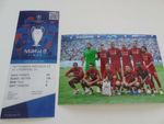 LIVERPOOL FC 2019 EUROPEAN CUP CHAMPIONS LEAGUE MADRID FINAL TEAM PHOTOGRAPH