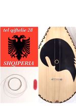 Tela 4x Qifteli Cifteli 28 - Strings - Strings 28 Albanian Instrument