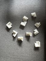 Scotia Floor Beading Corner Fitting in White (10 pcs /pk ) (Inner Outer Corners)
