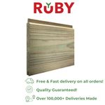 Tongue & Groove Cladding Boards Treated Softwood Scandinavian Redwood Timber