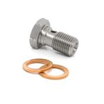 M10 x 1.00mm Single Stainless Steel Banjo Bolt