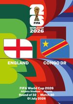 Program England - Congo DR World Cup 2026 Football Team