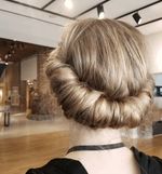 KOBE Bun Donut Roll 3 SET, French Pleats Up-Styles Ponytails and Vintage Styles.