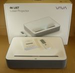 Vava 4K UHD Ultra Short Throw Wi-Fi Laser Projector Sound by Harman Kardon