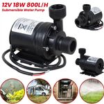 Water Pump Feature Fountain Outdoor Garden Fish Pond Submersible Aquarium DC 12V