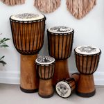 Shamanic Drum Djembe Enchanting Rhythms Handcrafted Percussion Instrument Goat S