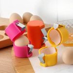 2x Egg Cracker Tool Egg Breaker Manual Shell Separator Kitchen Tools for Eggs UK