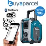 Makita MR007GZ Digital DAB Site Radio DAB + Bluetooth USB Charger 18V 40V XGT