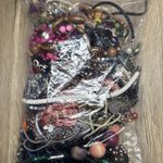 2KG Job Lot Mixed Costume Jewellery Bundle Craft Bead ReSell Upcycle FREE UK P&P